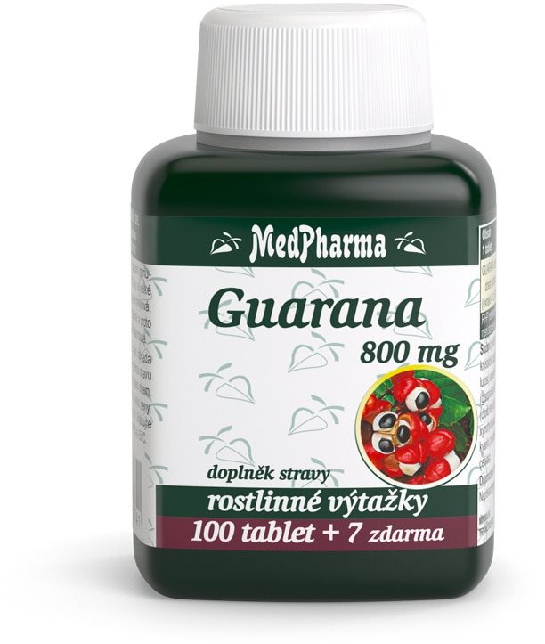 MedPharma Guarana 800 mg - 107 tbl.