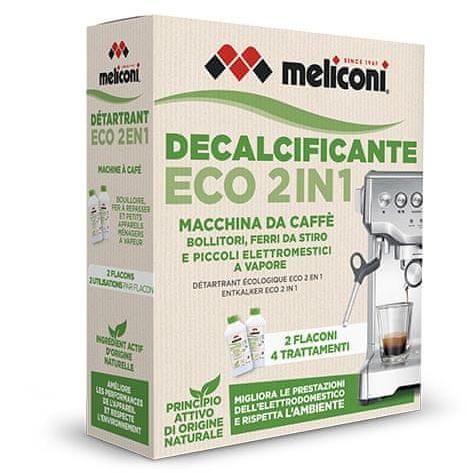MELICONI 656163 ECO Odstaňovač vodního kamene pro kávovary a malé domácí spotřebiče 2 x 250 ml