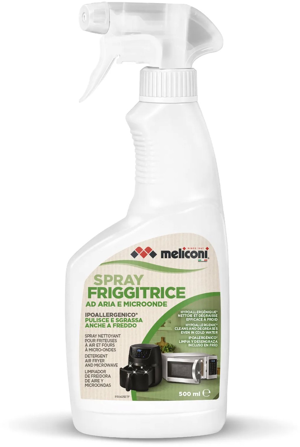 MELICONI 621036 Sprej na horkovzdušné fritézy a mikrovlnné trouby 500 ml