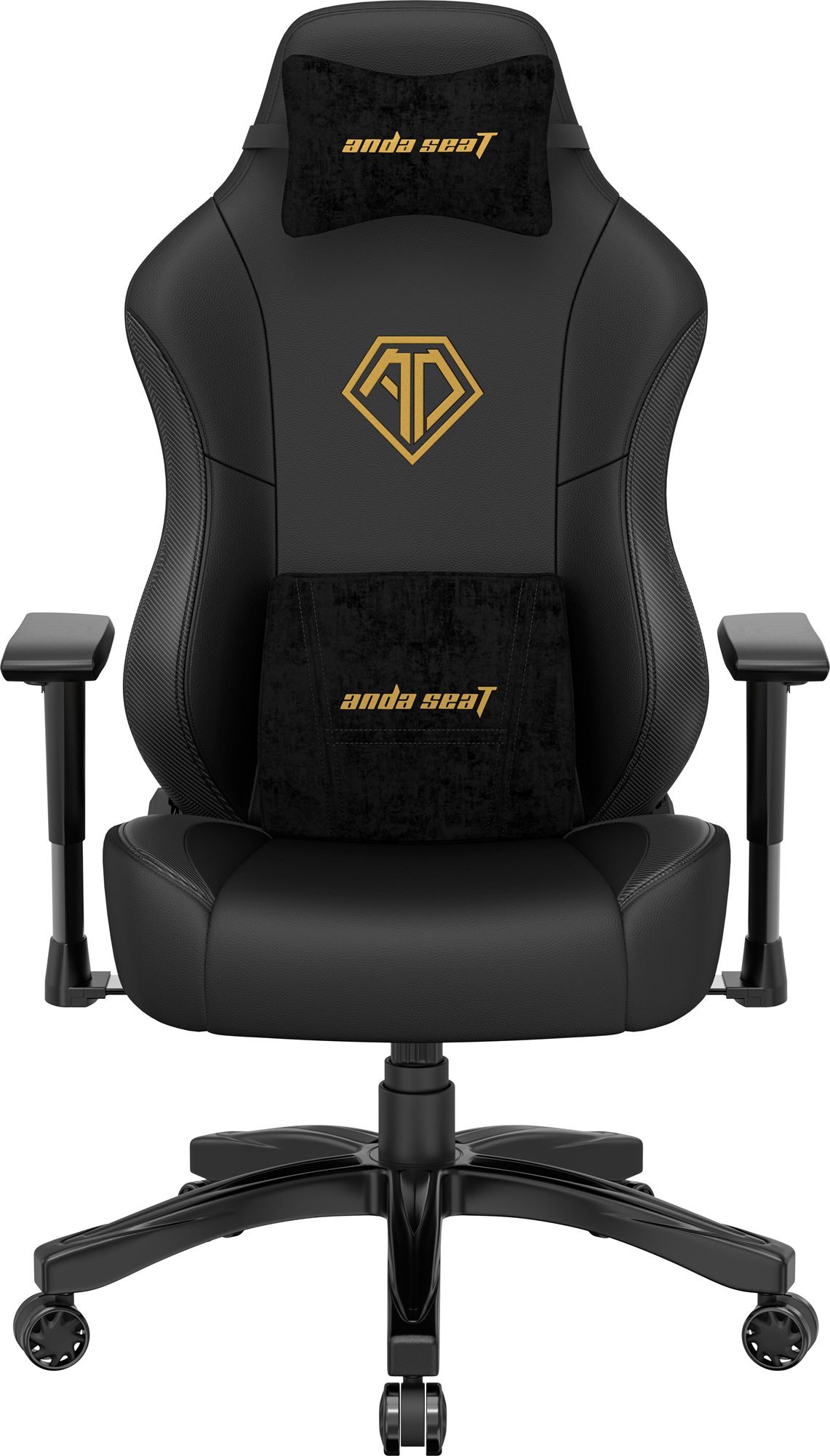 Anda Seat Phantom 3 Premium Gaming Chair - L Black & Gold