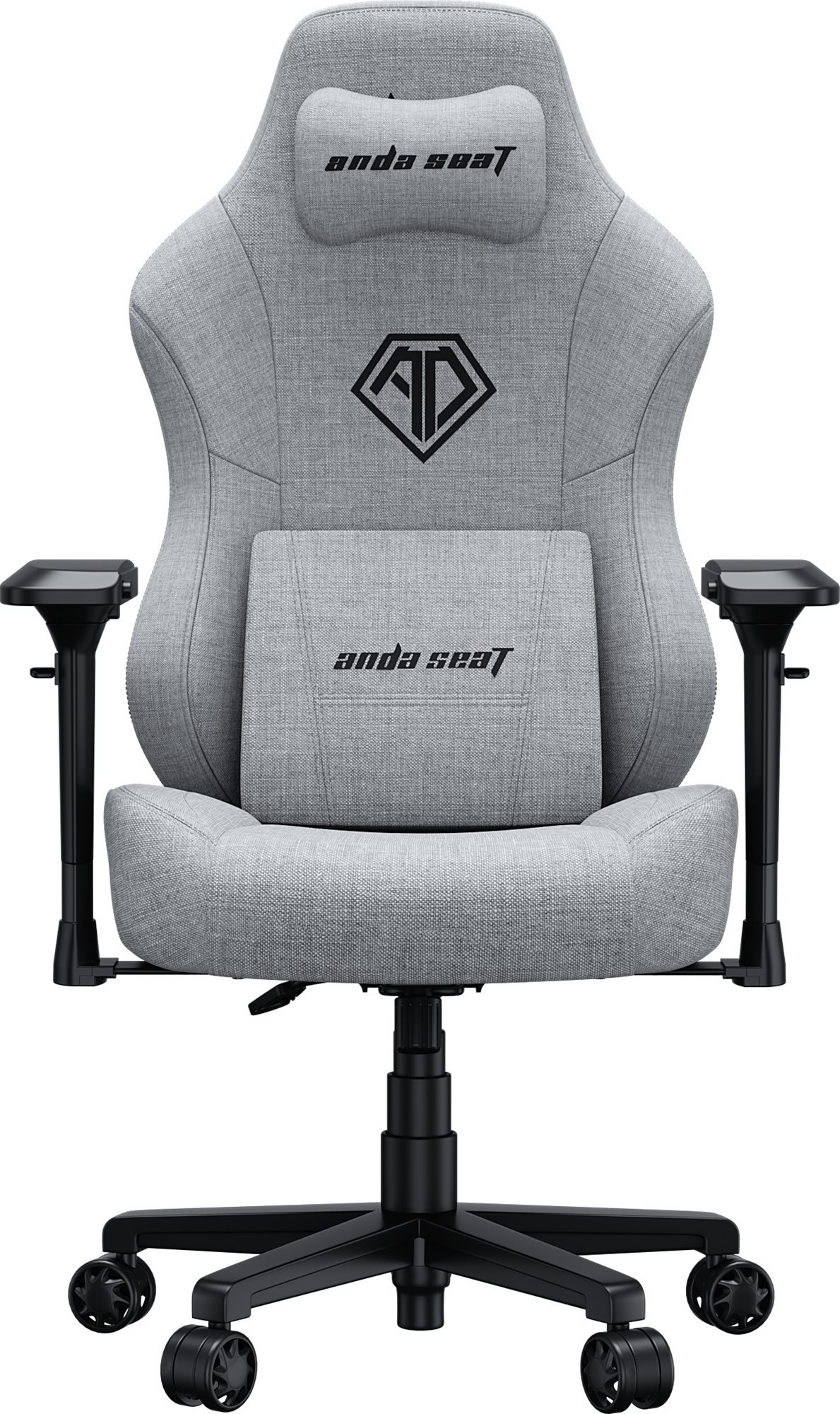 Anda Seat Phantom 3 Pro Premium Gaming Chair - L size Grey Fabric