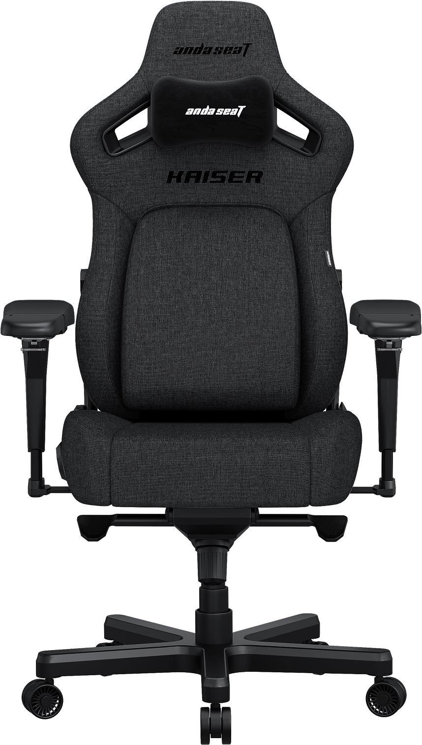 Anda Seat Kaiser 4 Premium Gaming Chair - XL Dark Gray Fabric