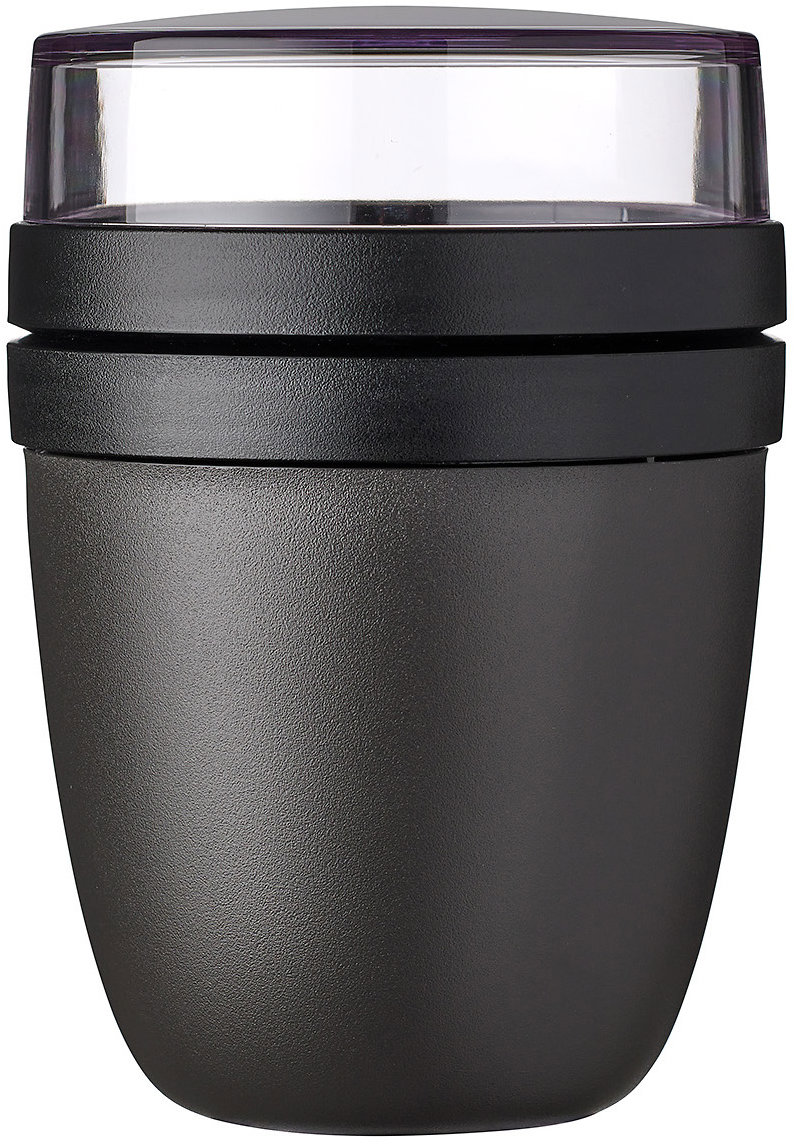 Mepal Jídelní box Ellipse Nordic Black 0,5 l