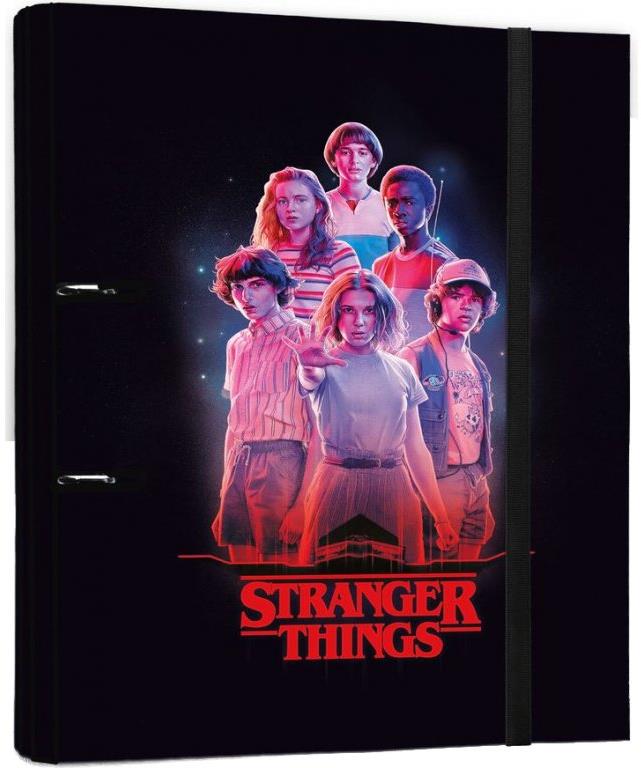 Netflix Stranger Things: Postavy - dvoukroužkový pořadač