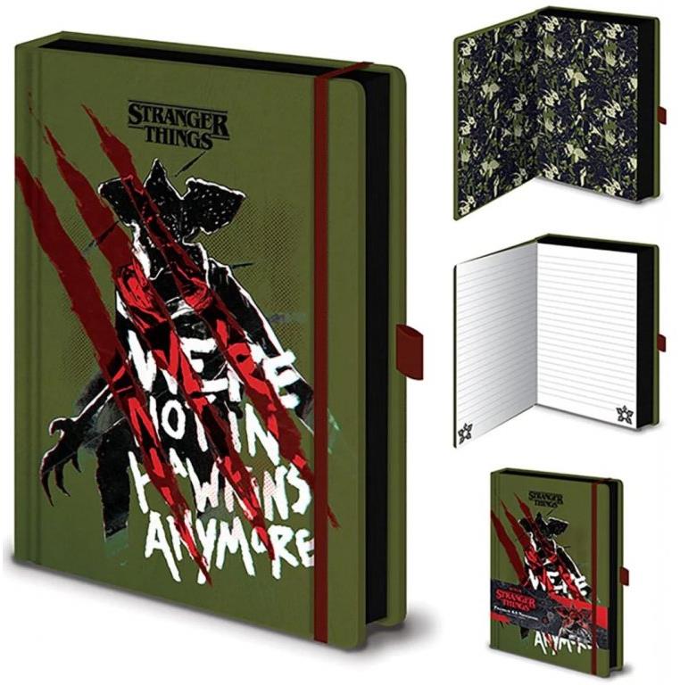 Stranger Things zápisník A5