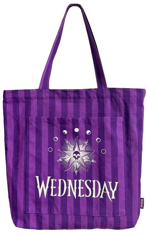 Netflix Wednesday Stripes - na rameno
