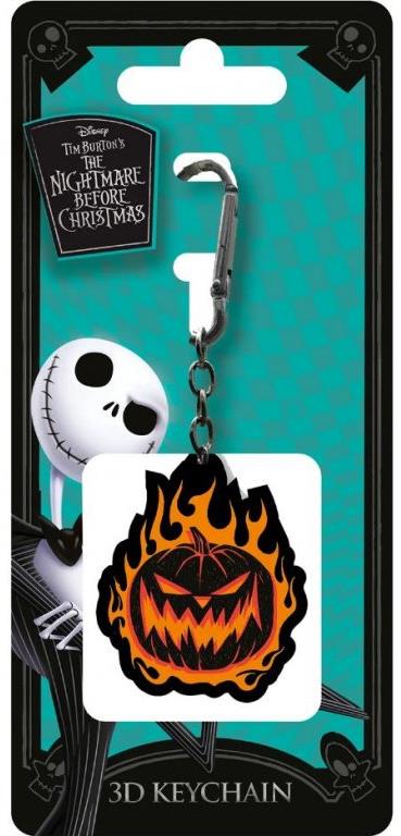 Disney Nightmare Before Christmas Flaming Pumpkin