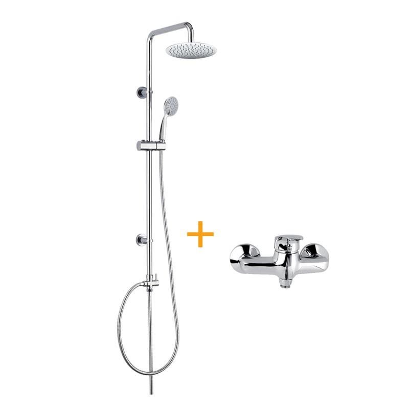 MEREO Sprchová souprava Sonáta a sprchová baterie Sonáta 150 mm