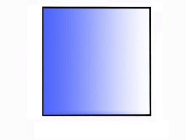 Lienbacher Sklo pod kamna čtverec s fazetou 100x100cm