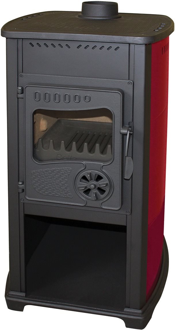 Thalia Bella ECO, bordó 5,4 kW, kouřovod 120 mm
