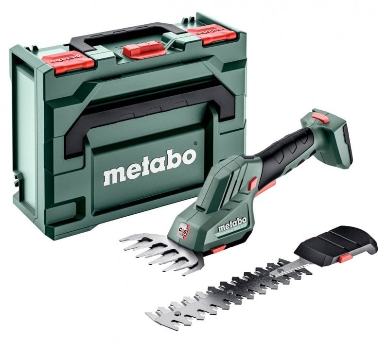 METABO Nůžky na trávu a keře AKU SGS 18 LTX Q (bez AKU) v MetaBoxu