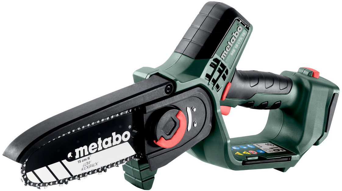 METABO Jednoruční motorová pila AKU MS 18 LTX 15 (bez AKU)