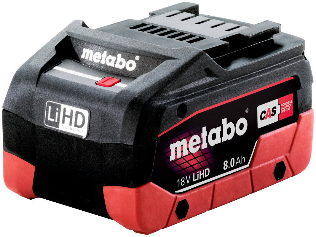 METABO Akumulátor LiHD 18V, 8,0 Ah
