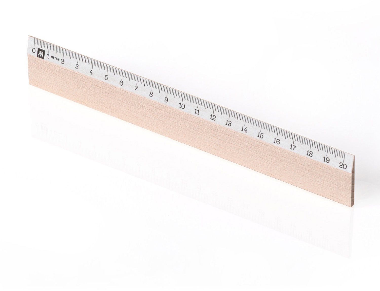 METRIE Scholar-WSM20 dřevěné, s černobílou stupnicí, 20 cm