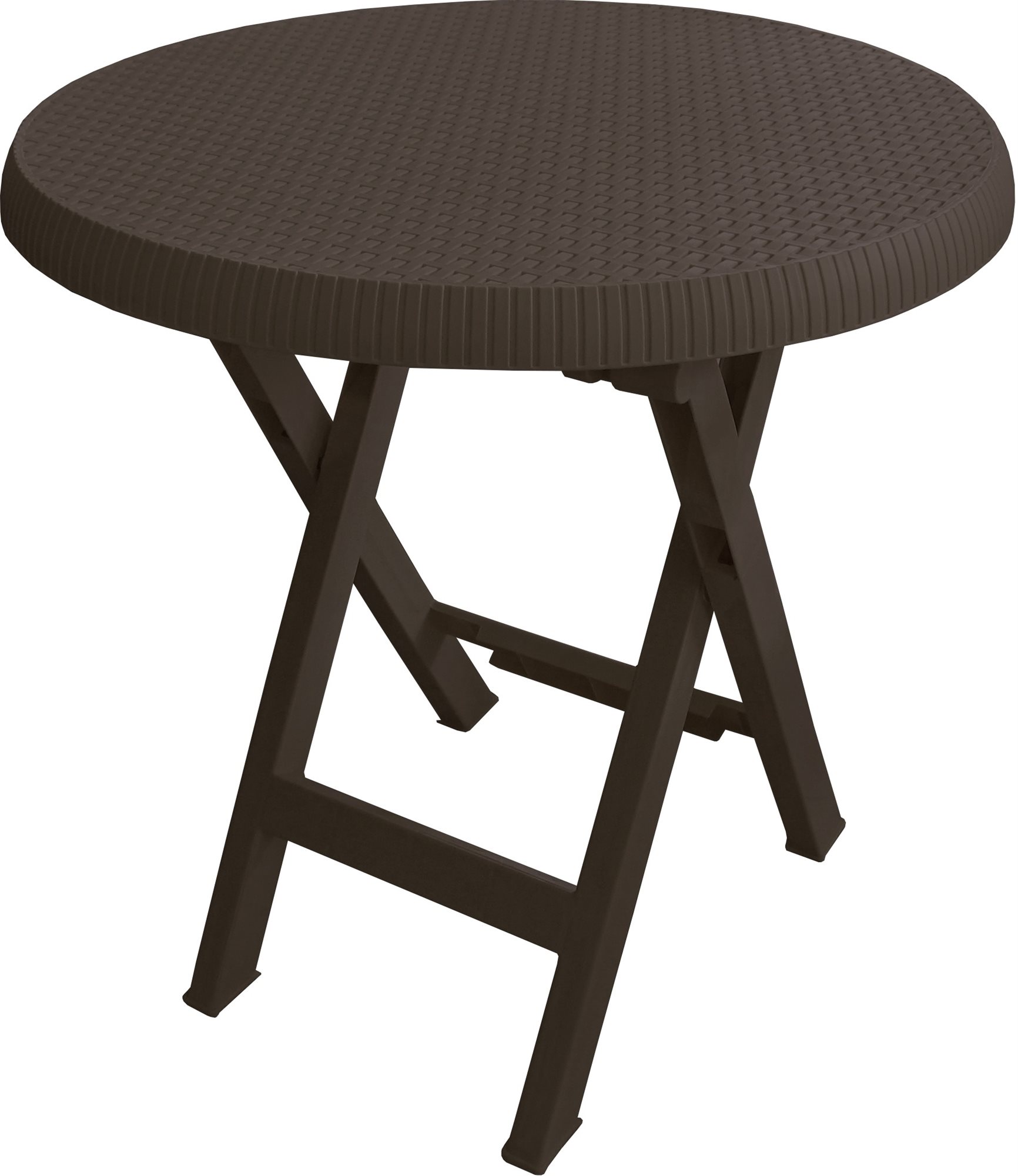 MEGA PLAST Zahradní stůl TEO 70 cm, wenge