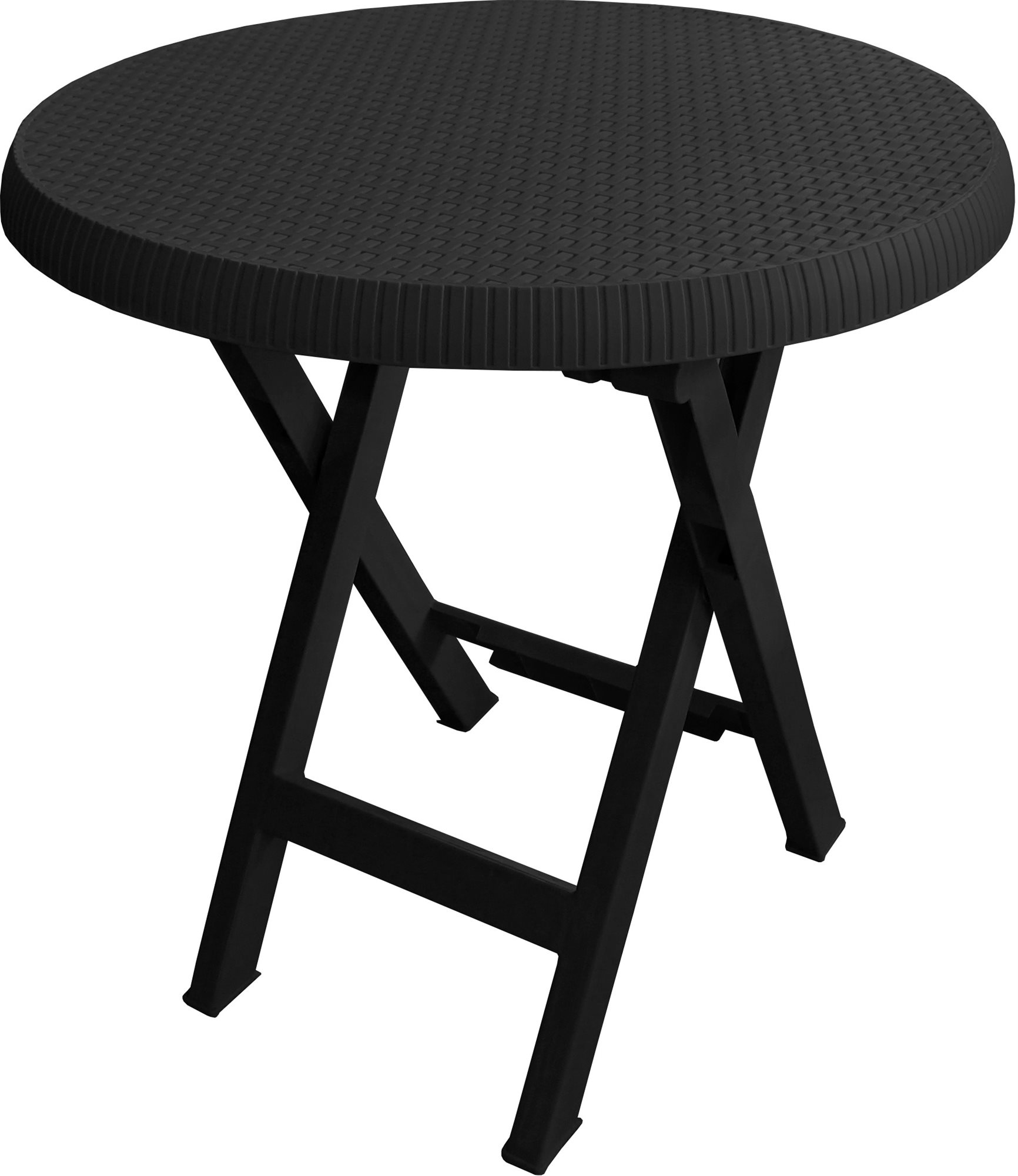 MEGA PLAST Zahradní stůl TEO 70 cm, antracit