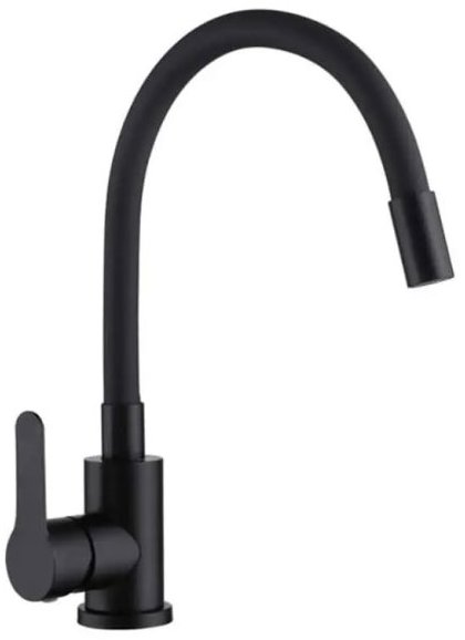 Metalac T03714 Dřezová baterie Flexy Mamba, černá