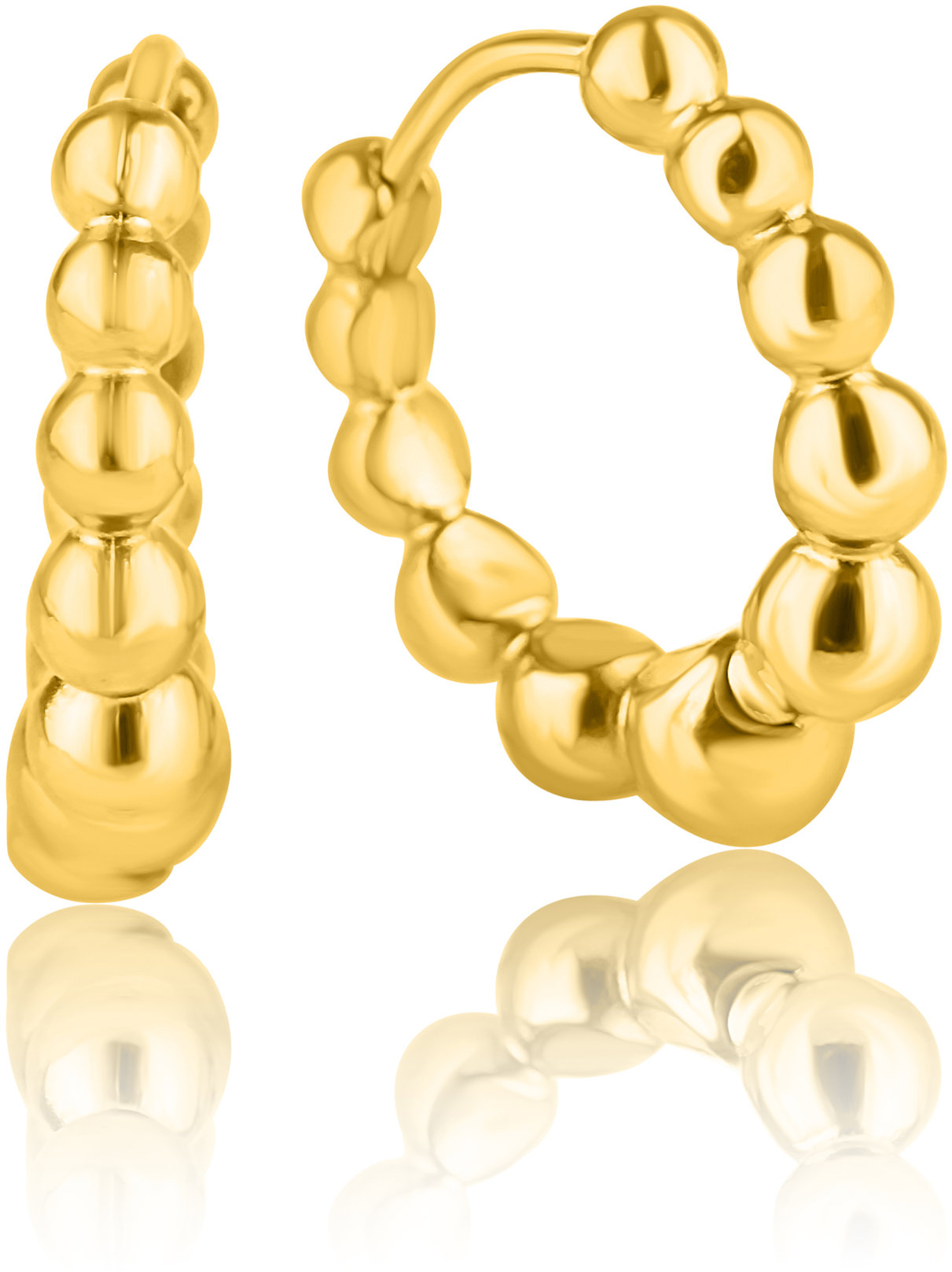 Meucci Náušnice Bubliny gold