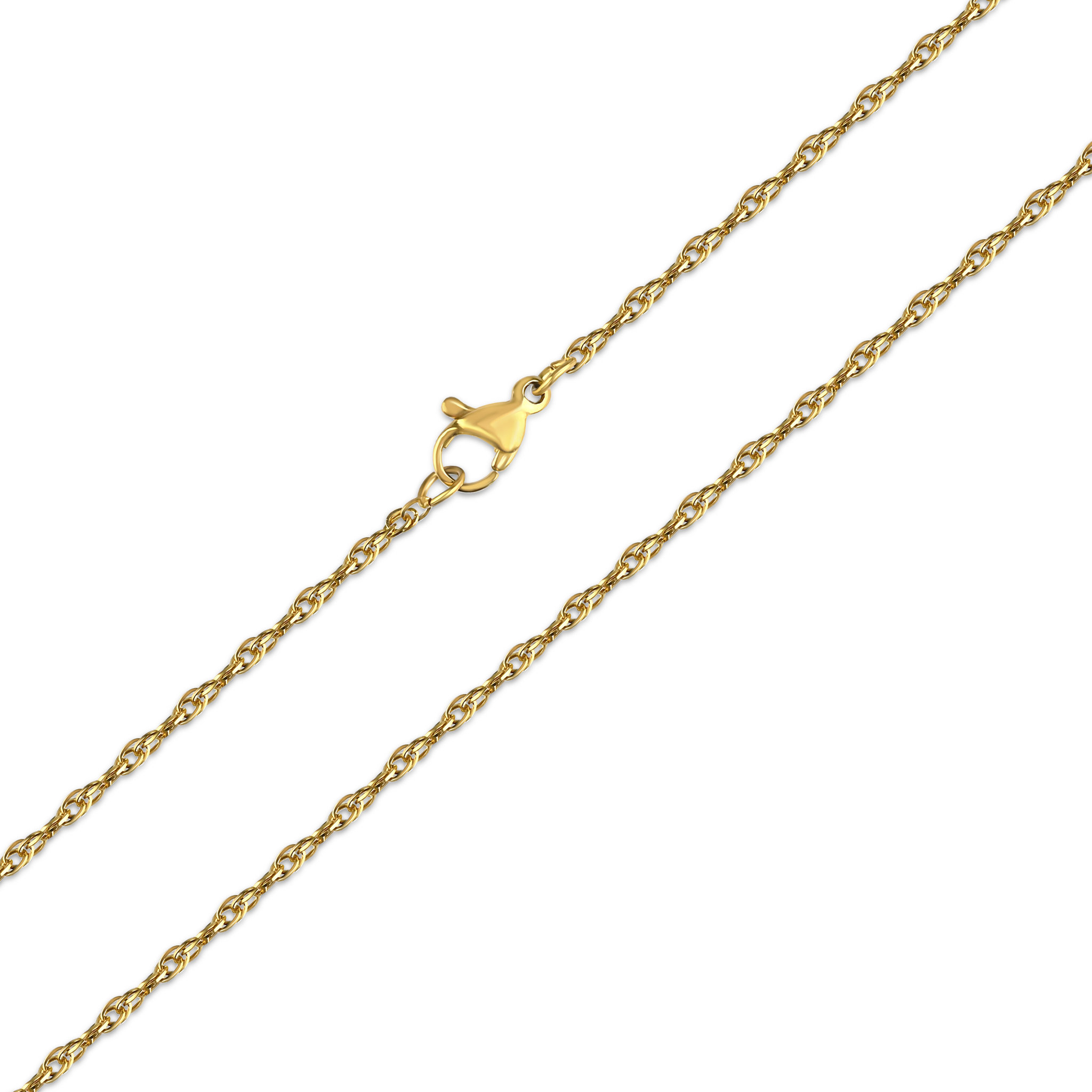 Meucci Proplétaný řetízek 45/0,2 cm GOLD