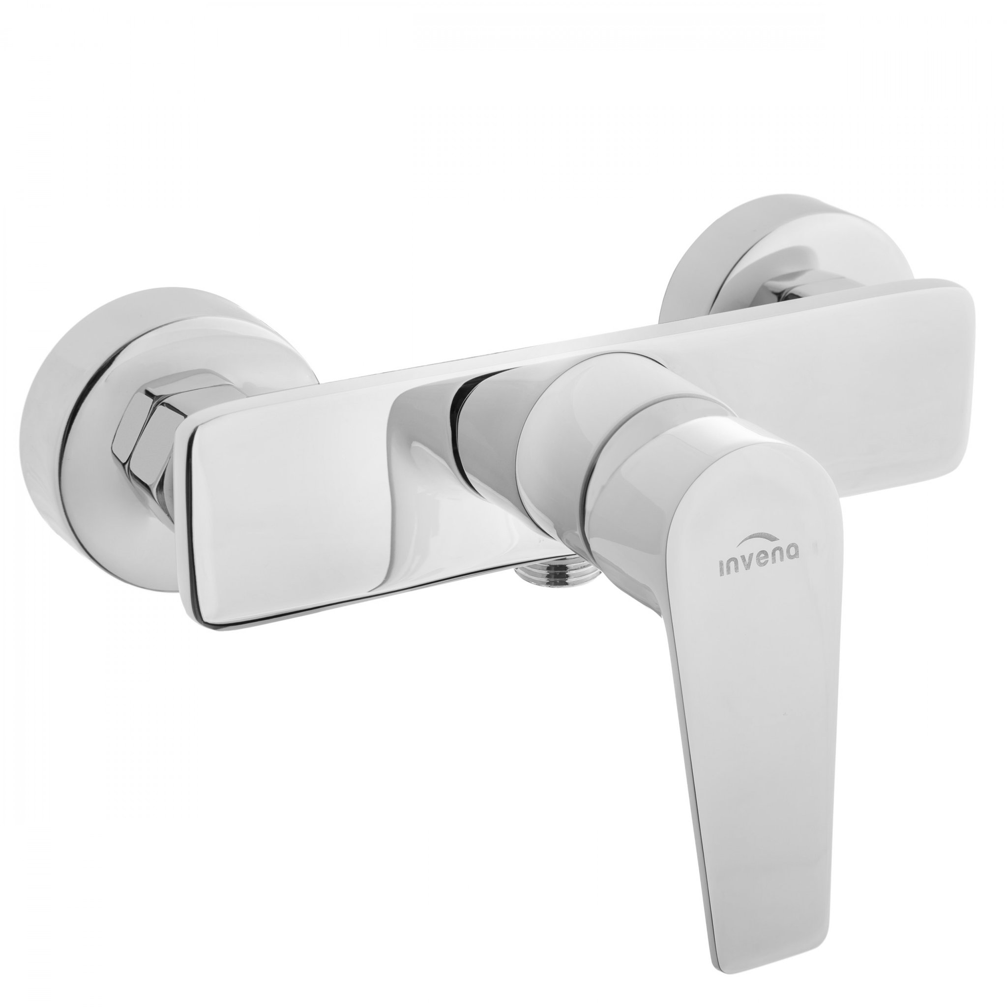 INVENA Sprchová baterie DOKOS bílá/chrom (BN-19-002-V)