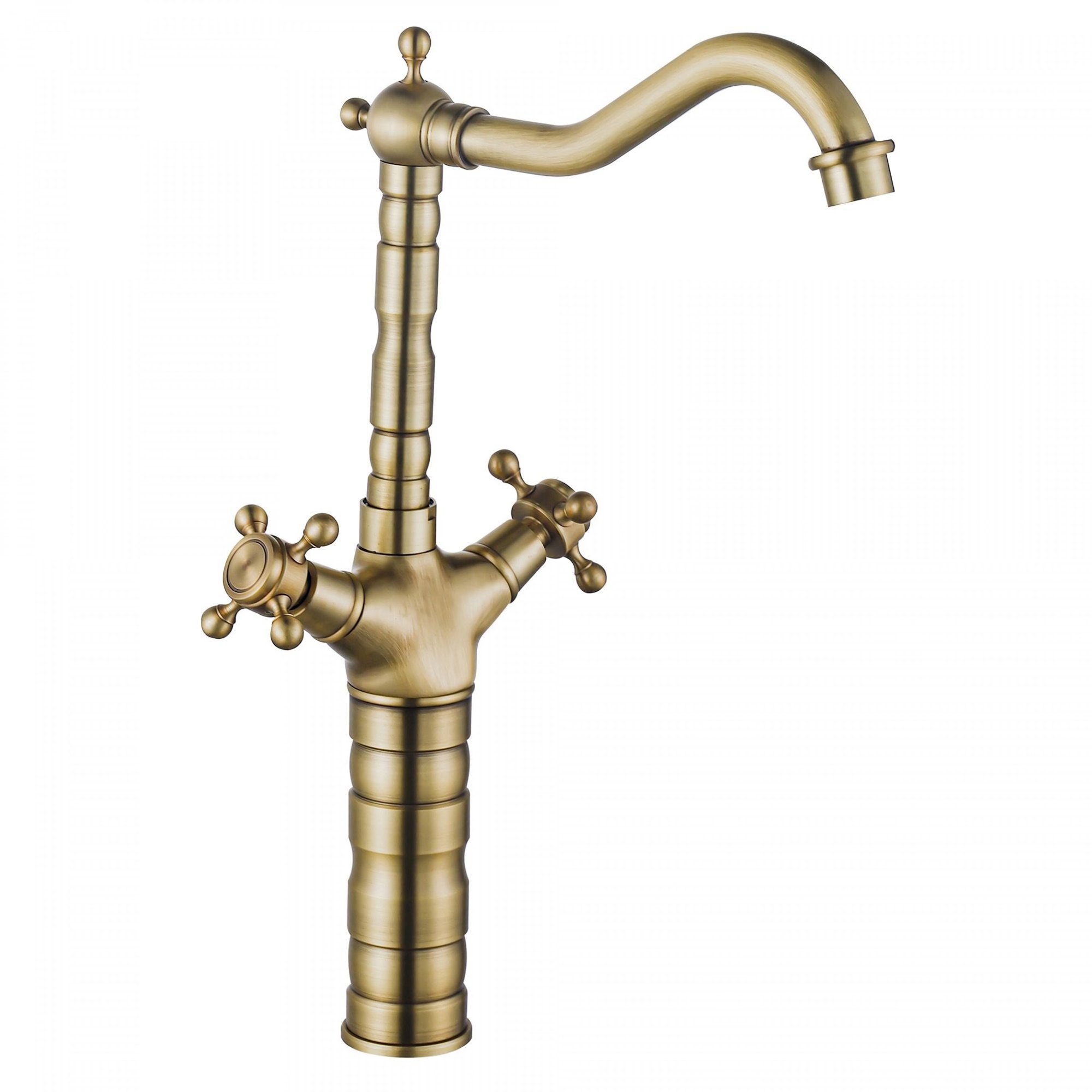 REA Kuchyňská Umyvadlová baterie Rustico antique gold (REA-B5521)