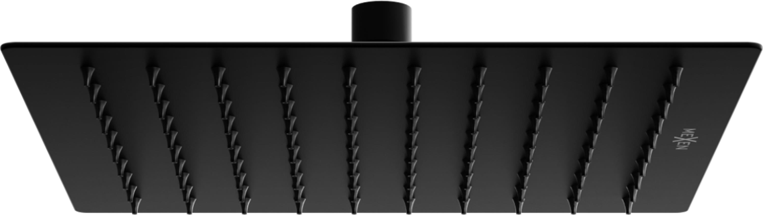 MEXEN Slim déšť 25 × 25 cm, černá
