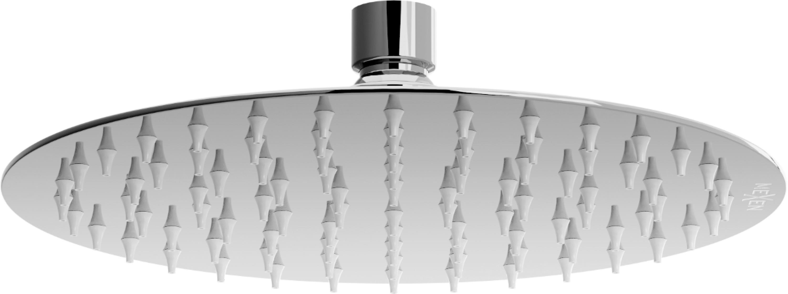 MEXEN Slim déšť 20 cm, chrom