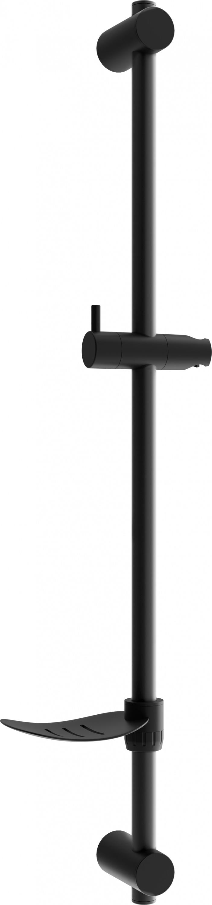 MEXEN DF Posuvný držák sprchy s mýdlenkou 80 cm, černý