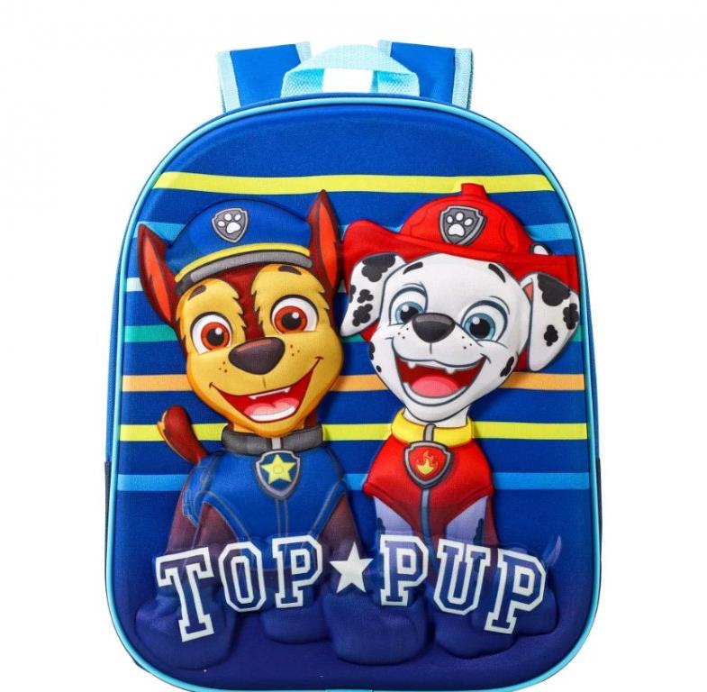 Dětský batoh 3D Tlapková Patrola - unikátní hračka pro děti.