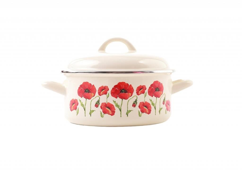 Metalac mák, kastrol s poklicí 24 cm, 4,75 l
