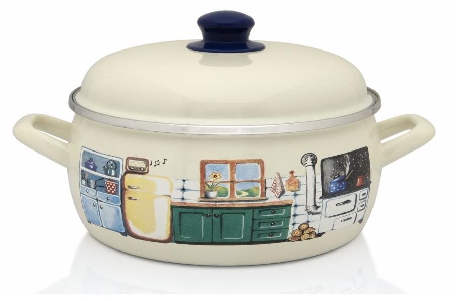 Metalac kuchyňka, kastrol s poklicí 20 cm, 3,1 l