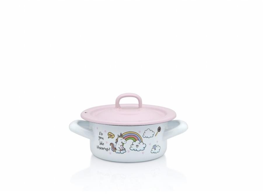 Metalac jednorožec, katrol s poklicí 12 cm, 0,75 l