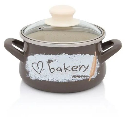 Metalac Hrnec Bakery se skleněnou poklicí 14 cm, 1,65 l