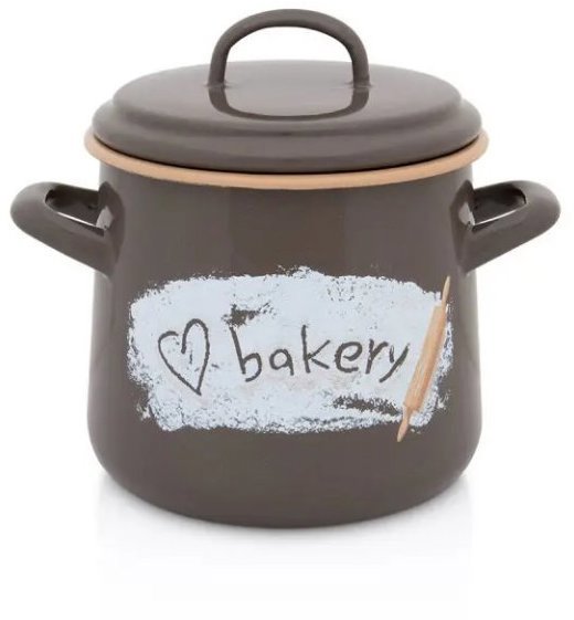 Metalac Vysoký hrnec Bakery s poklicí 14 cm, 2,3 l
