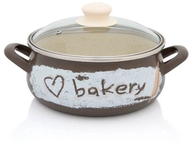 Metalac Kastrol Bakery se skleněnou poklicí 20 cm, 3,35 l