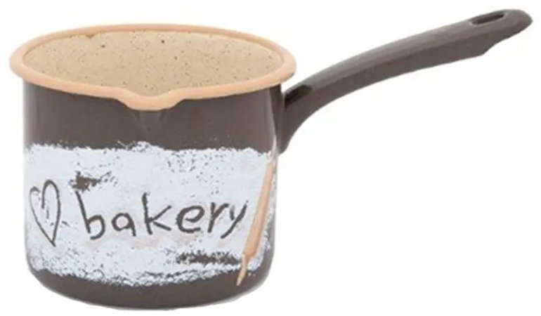 Metalac Hrnek Bakery s výlevkou a dlouhou ručkou 12 cm, 1,2 l