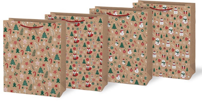 MFP vánoční L LUX KRAFT V12, 260 x 320 x 138 mm - 1 ks (mix motivů)