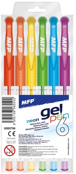 MFP X-trail NEON - sada 6 ks