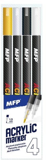 MFP akrylové 1 mm - sada 4 ks