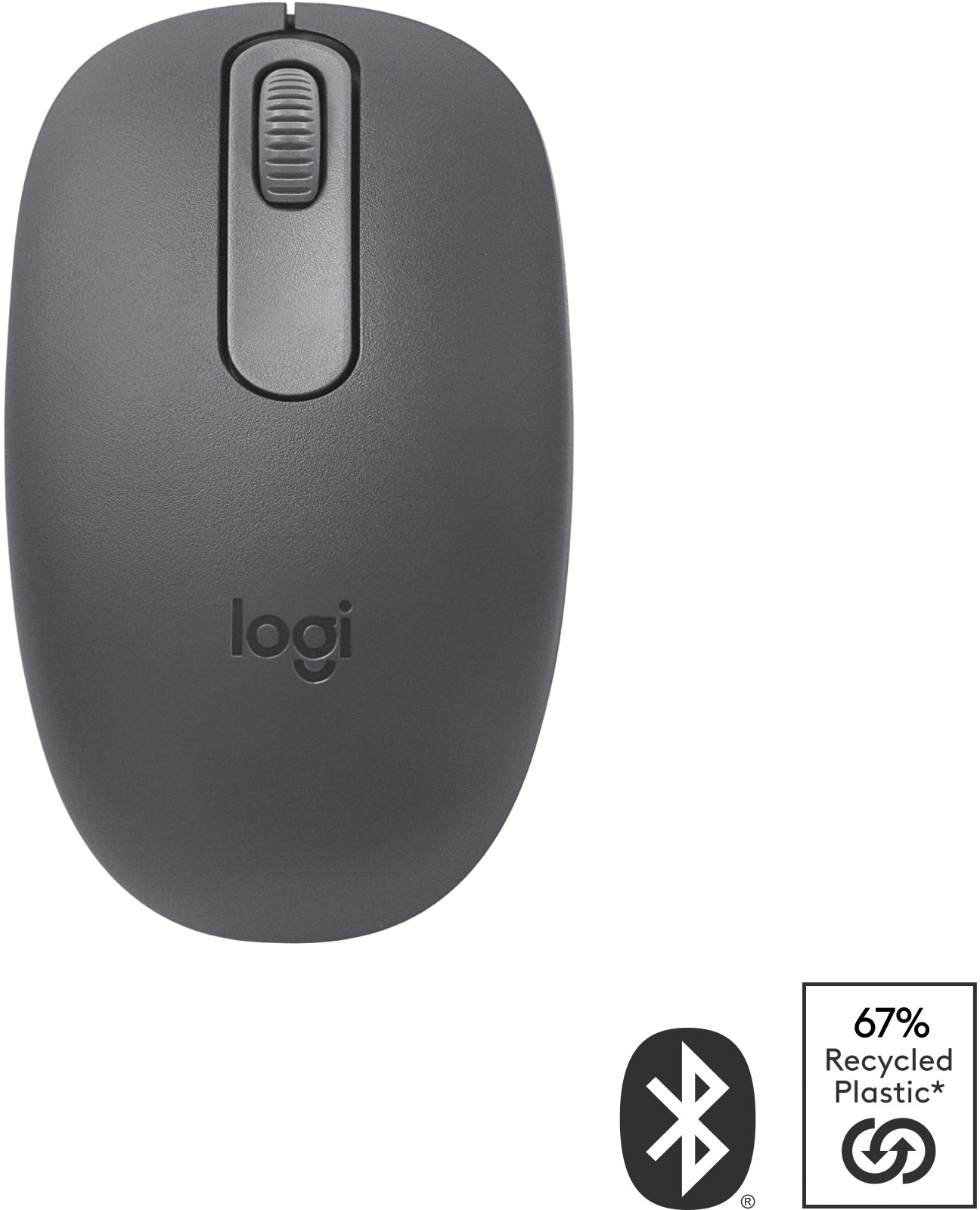Logitech Bluetooth Mouse M196 Graphite