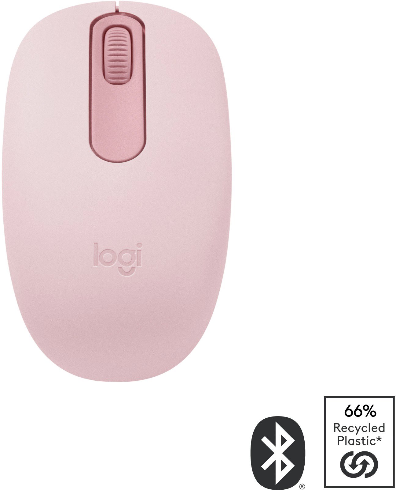 Logitech Bluetooth Mouse M196 Rose