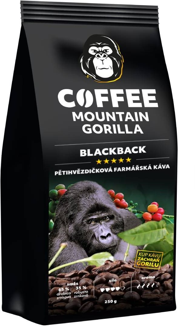 Mountain Gorilla Coffee Blackback, 250 g
