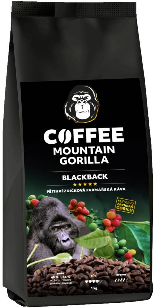 Mountain Gorilla Coffee Blackback, 1 kg