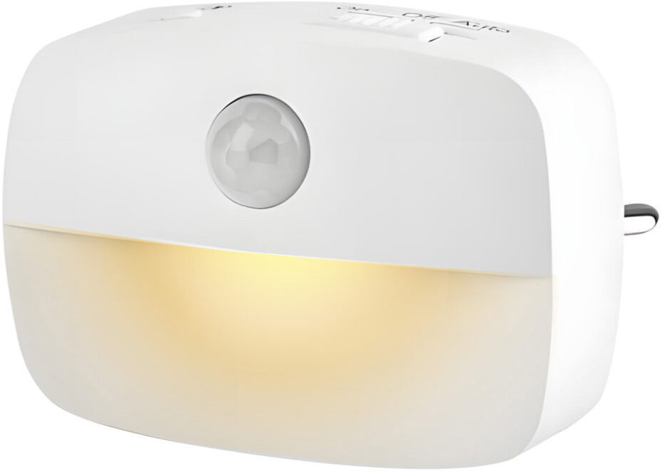 MG ZN07 LED bezdrátové noční světlo se senzorem pohybu, bílé