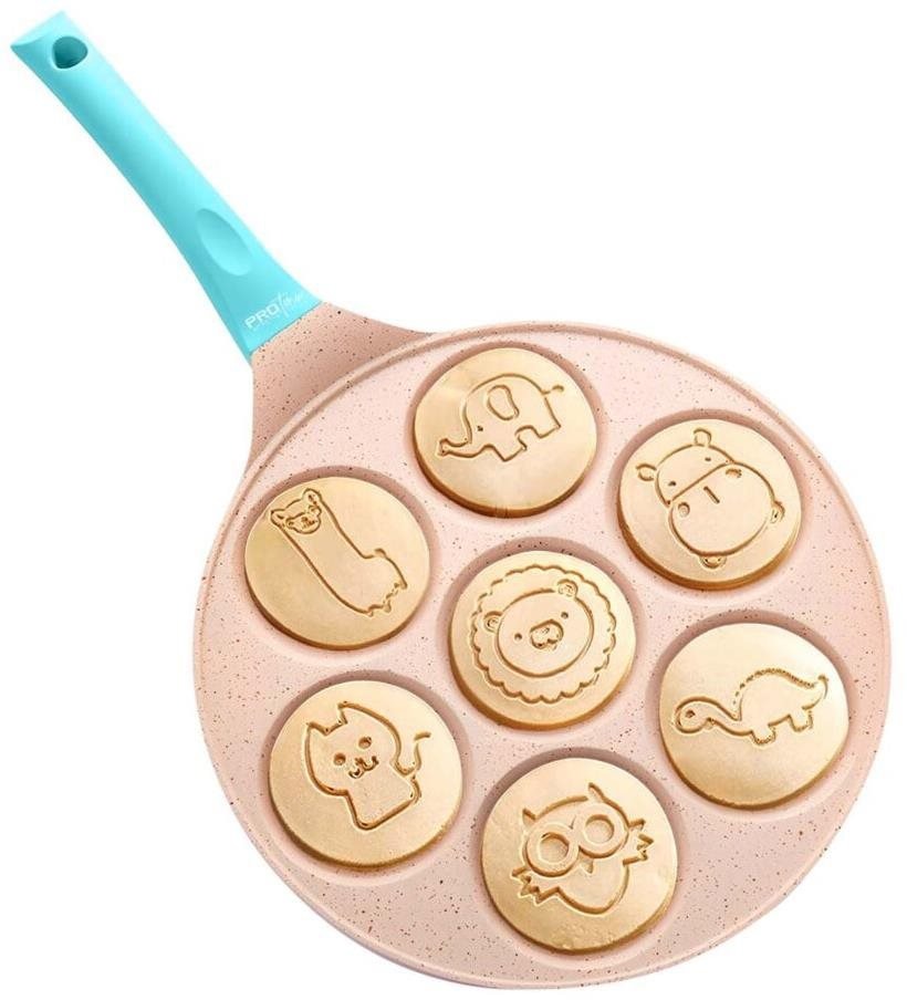 MG Pancakes Pánev na palačinky Animals 26,5 cm, béžová