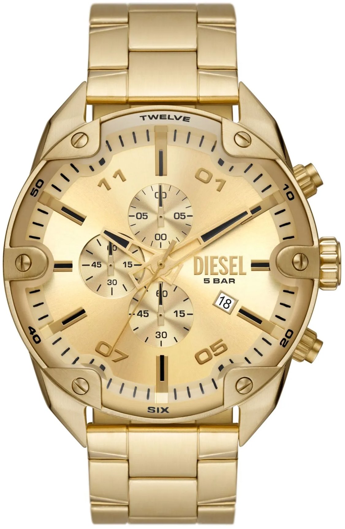 Diesel Spiked Chronograph pánské hodinky DZ4608