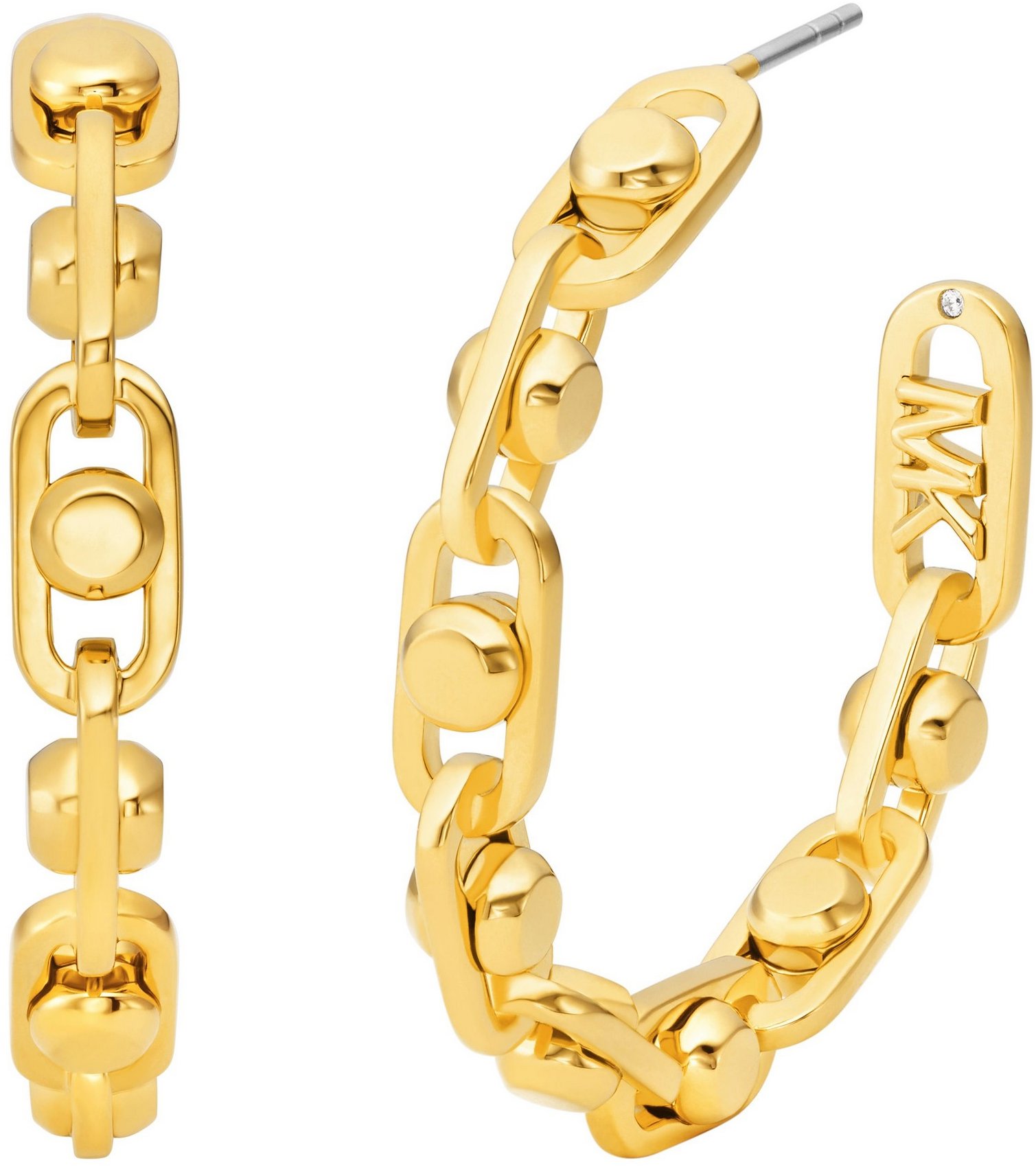 Michael Kors Dámské náušnice pozlacené MKJ8358710