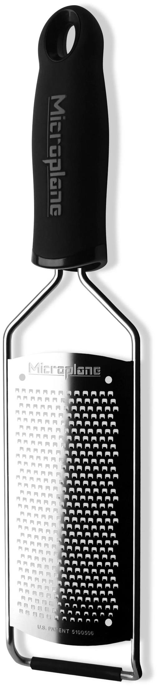 Microplane Gourmet Struhadlo hvězdičky s rukojetí černá