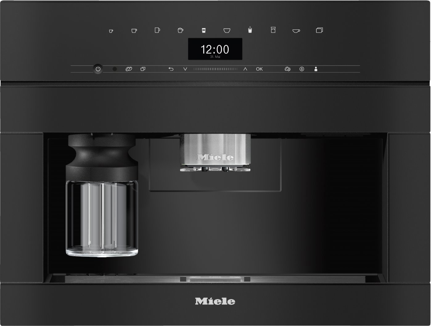 MIELE CVA 7440 Obsidian černý