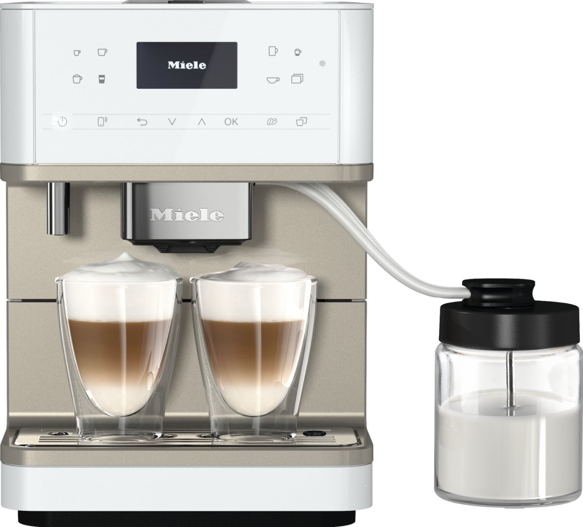 Miele CM 6360 lotosově bílý